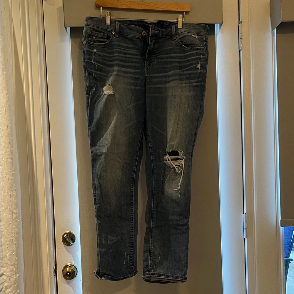 Torrid Distressed Boyfriend Jeans